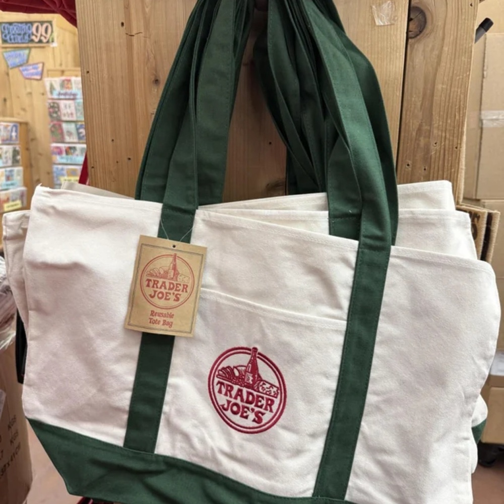 Trader Joe’s Large Canvas Tote Bag